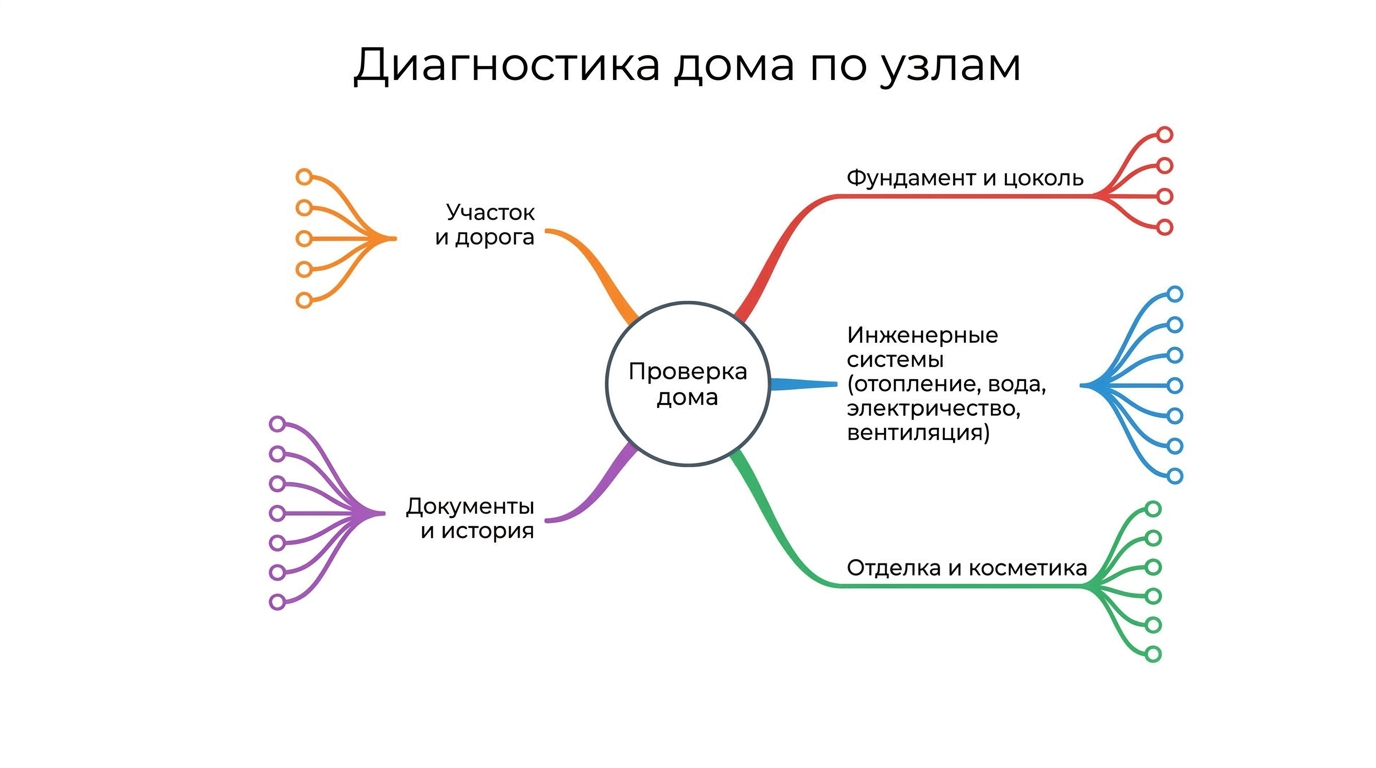 Диагностика дома по узлам